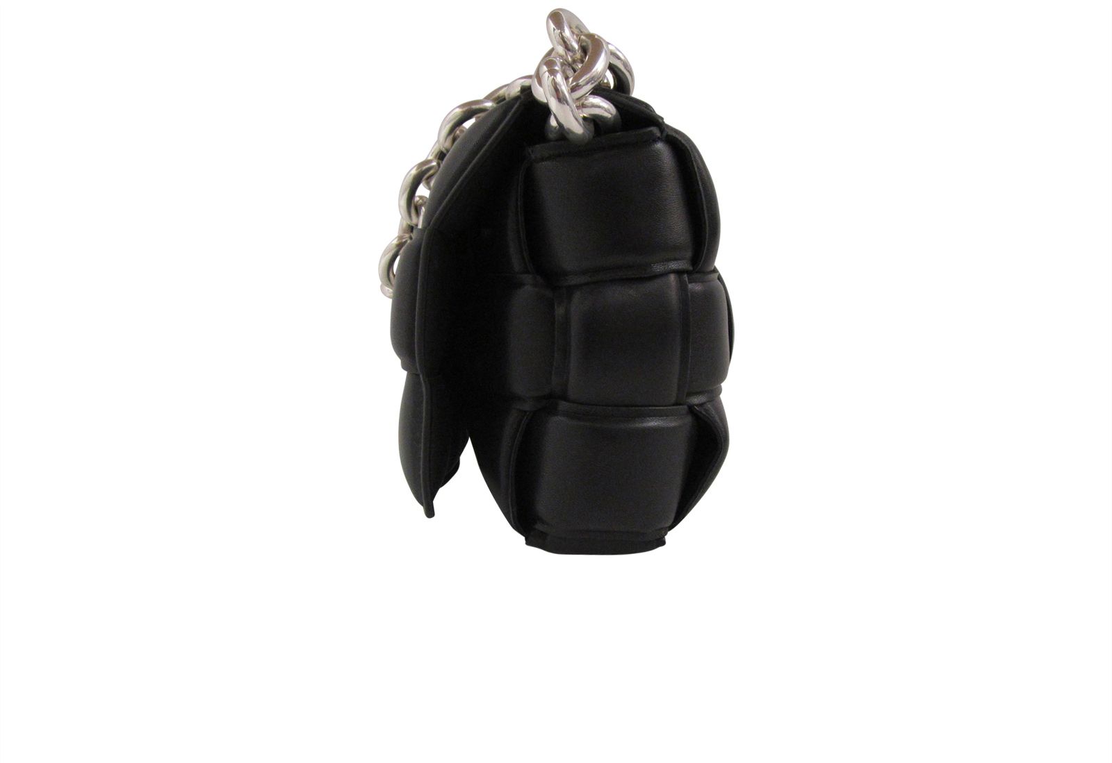 Chain Cassette Bag, 1.300&euro;, Bolso, Negro, Animal - Piel, Vista inferior